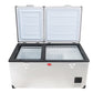 SnoMaster Low Profile Dual Compartment Fridge/Freezer - 92.5L with Free Cover